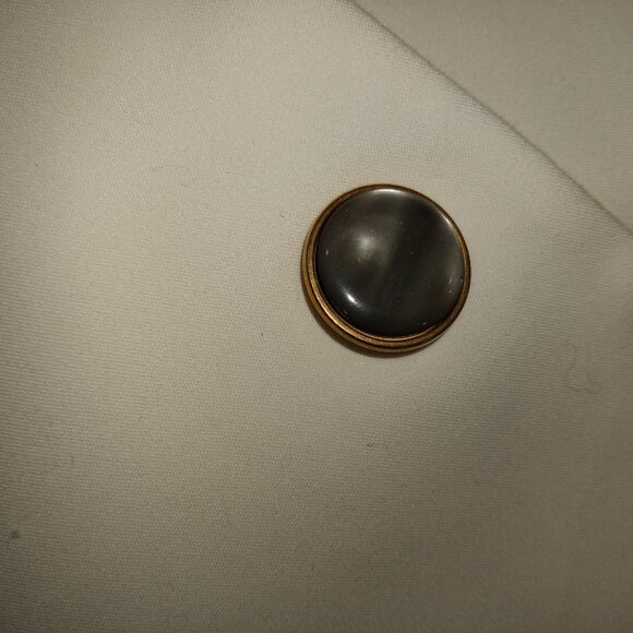 ZARA OFF-WHITE SINGLE BREAST JACKET/BLAZER SZ M - Picture 2 of 9